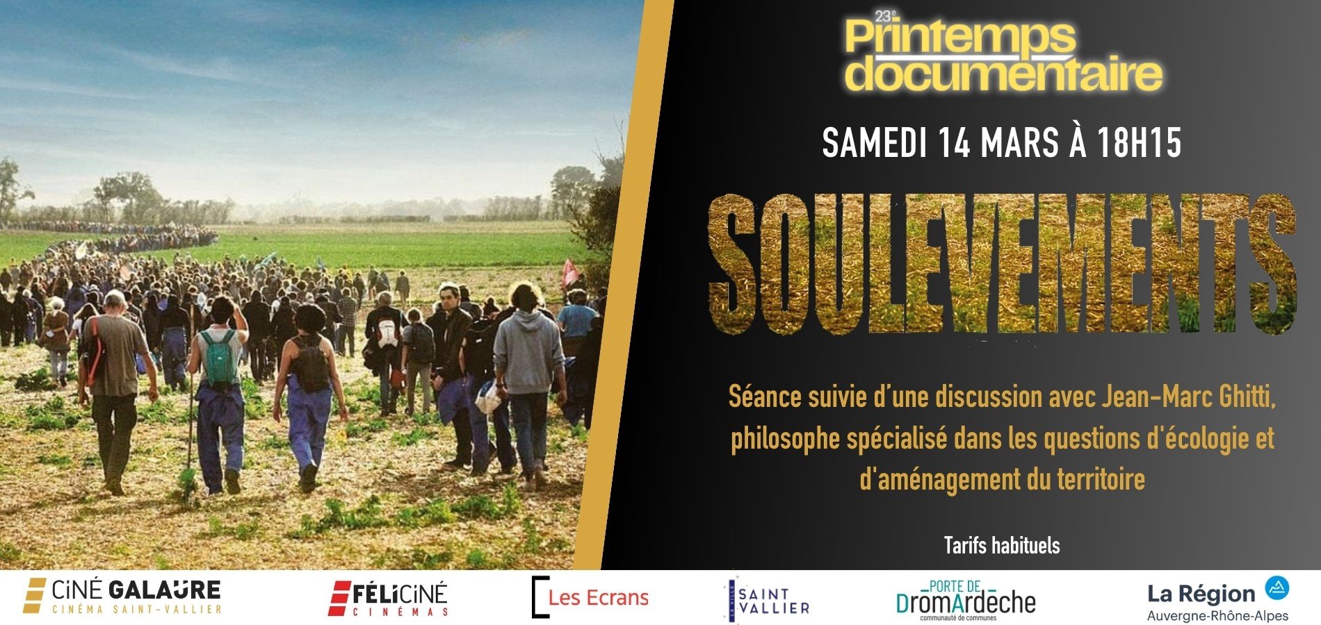 actualité Soulèvements - Printemps Documentaire