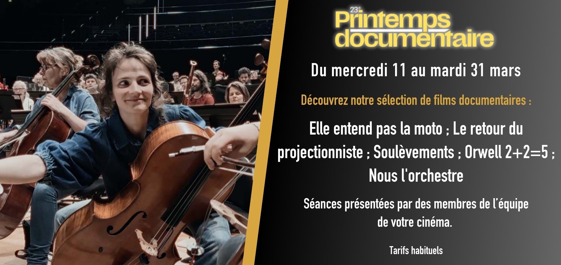 actualité Printemps documentaire