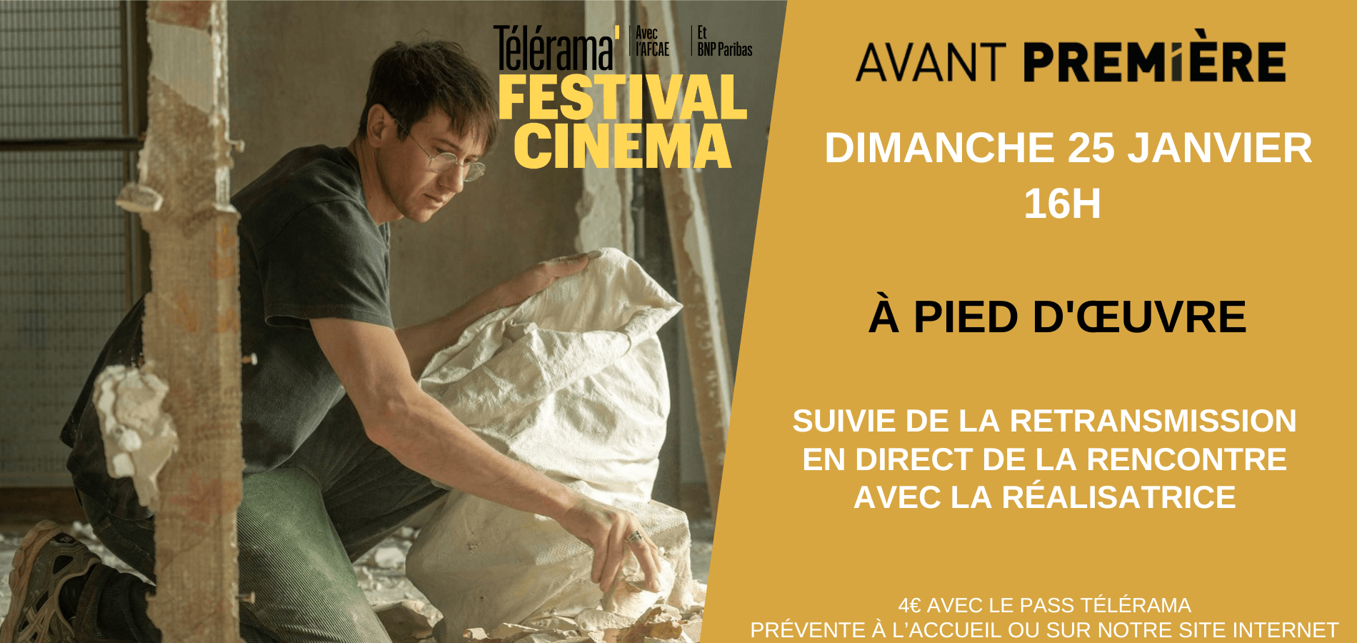 actualité AVP a pieds d'oeuvre