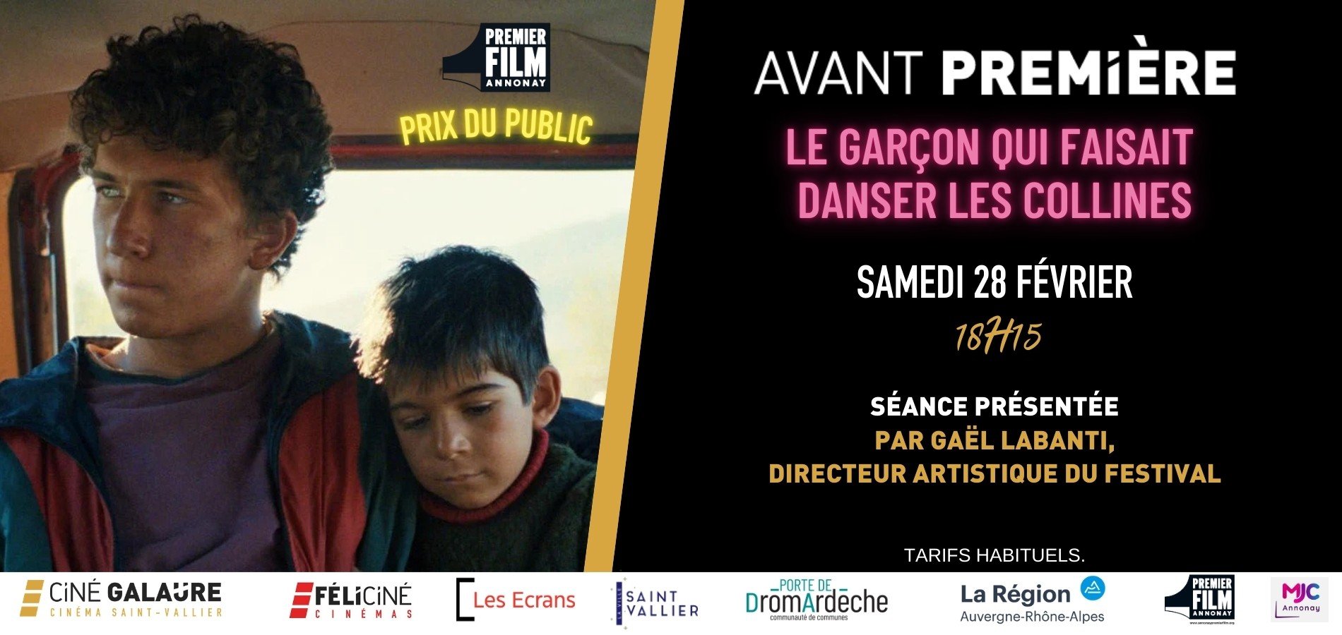 actualité Festival du Premier Film d'Annonay