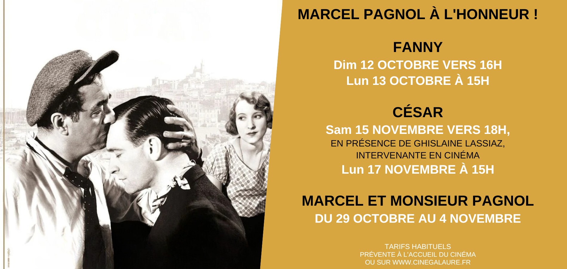 actualité Cycle Marcel Pagnol