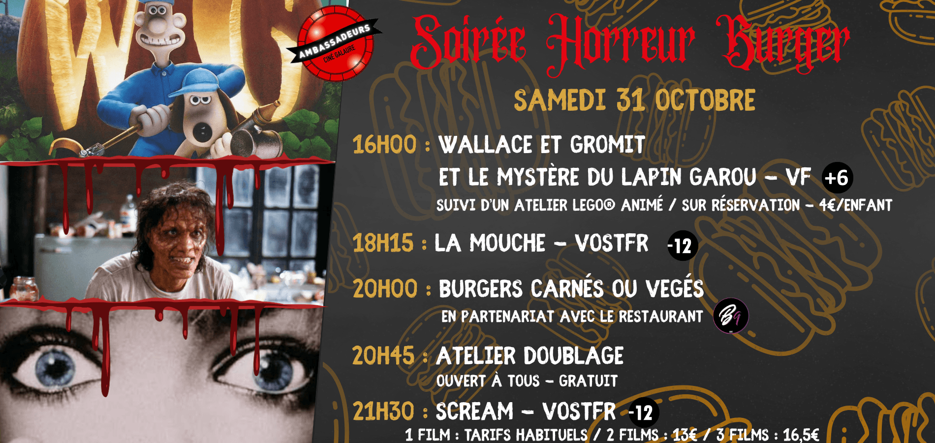 actualité Soirée horreur burger