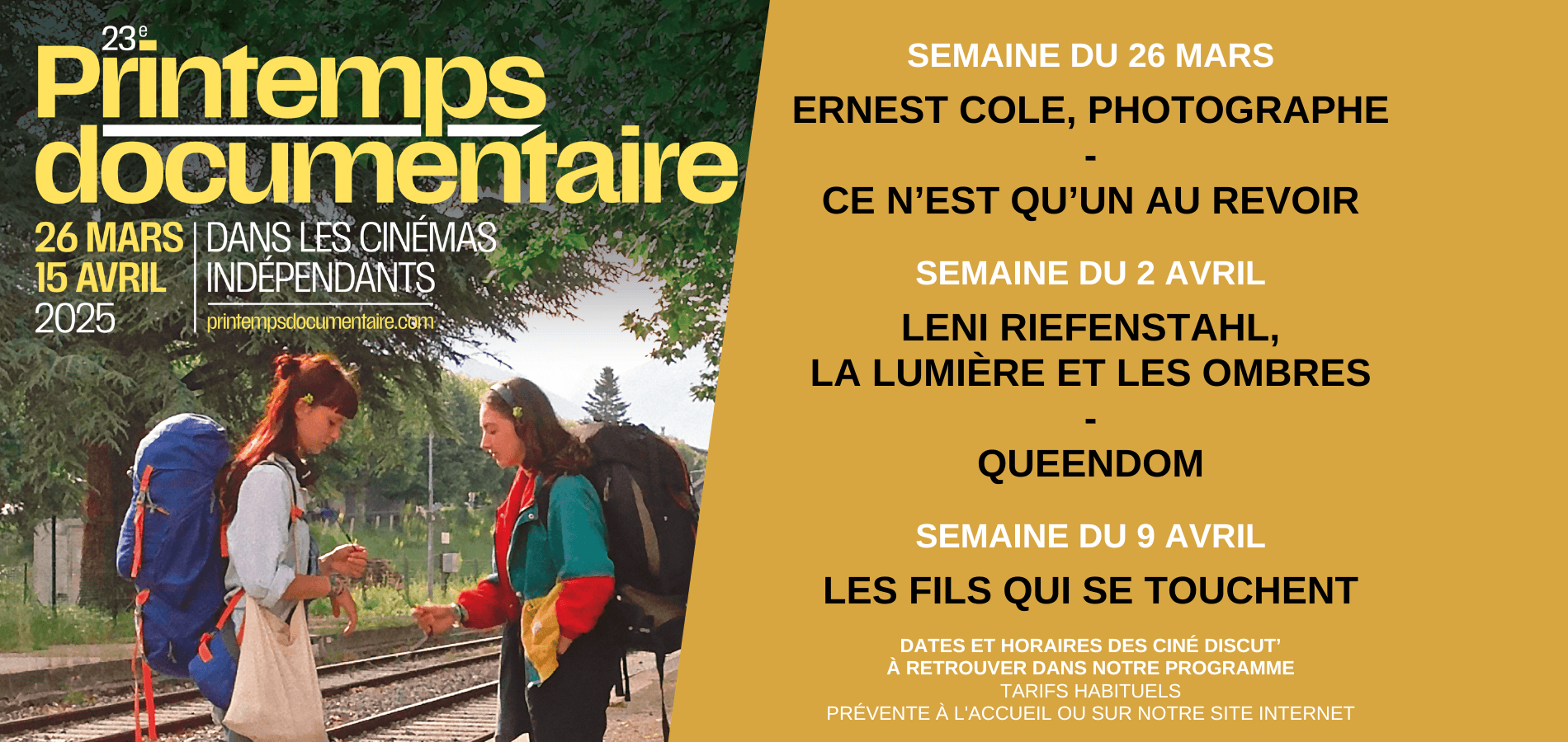 actualité Printemps documentaire