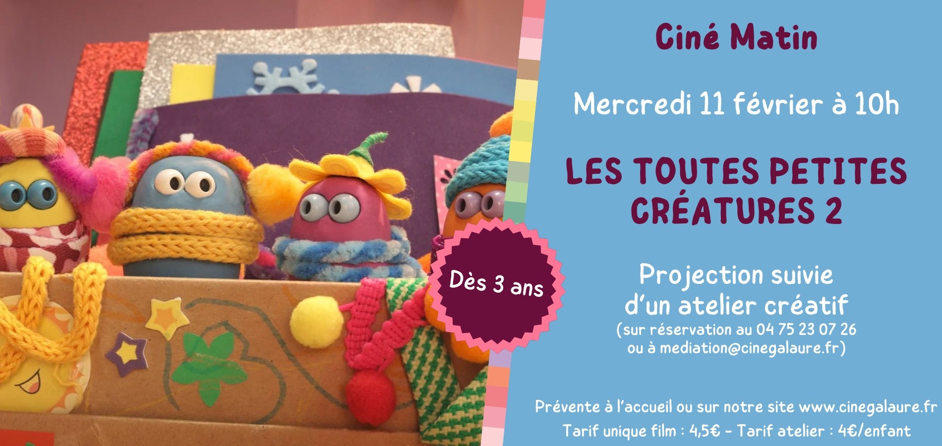 actualité Les toutes petites créatures 2 - Ciné Matin !