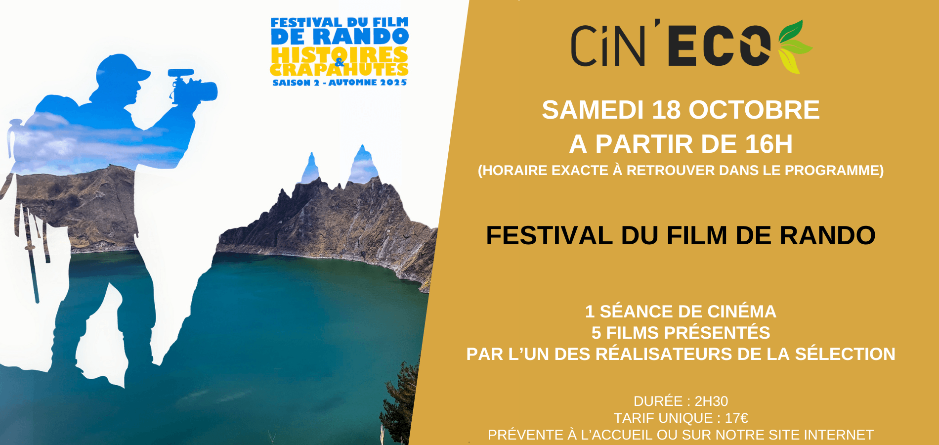actualité Festival du film de rando