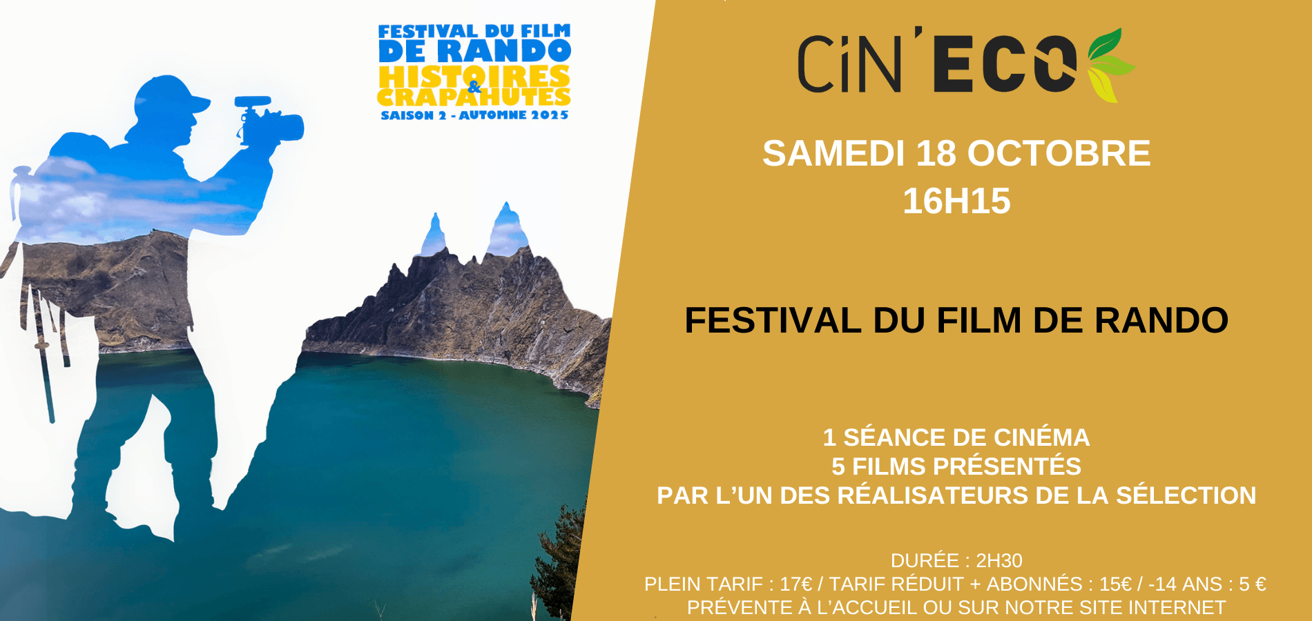 actualité Festival du film de rando