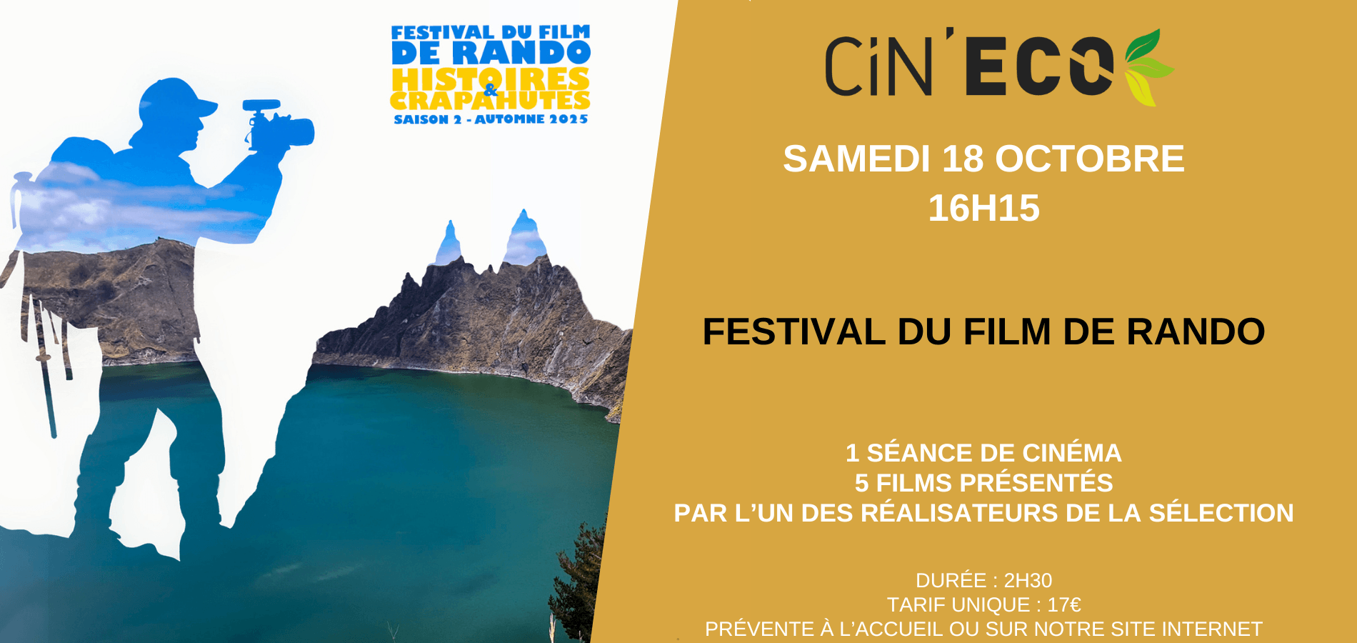actualité Festival du film de rando