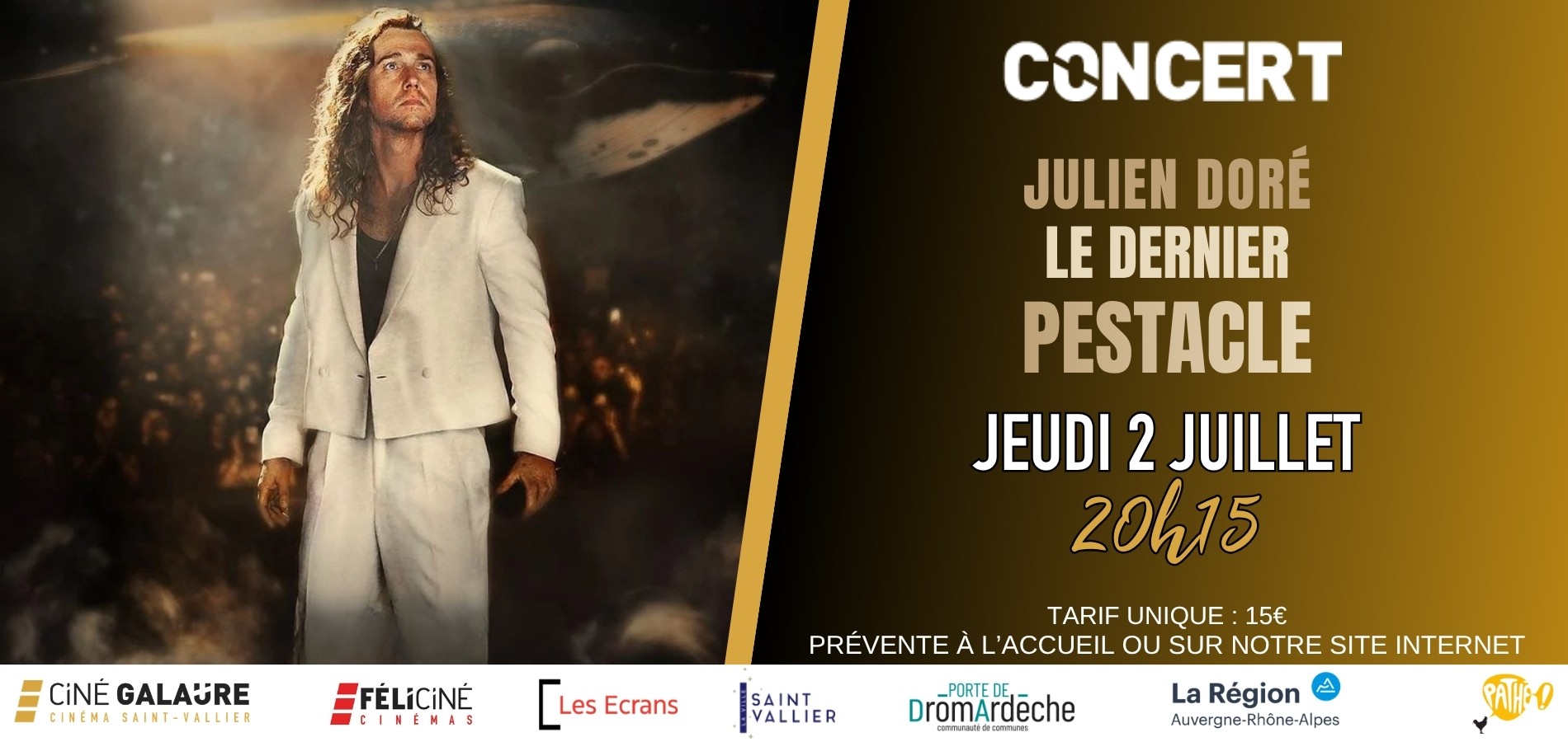 actualité Julien Doré - Le Dernier Pestacle
