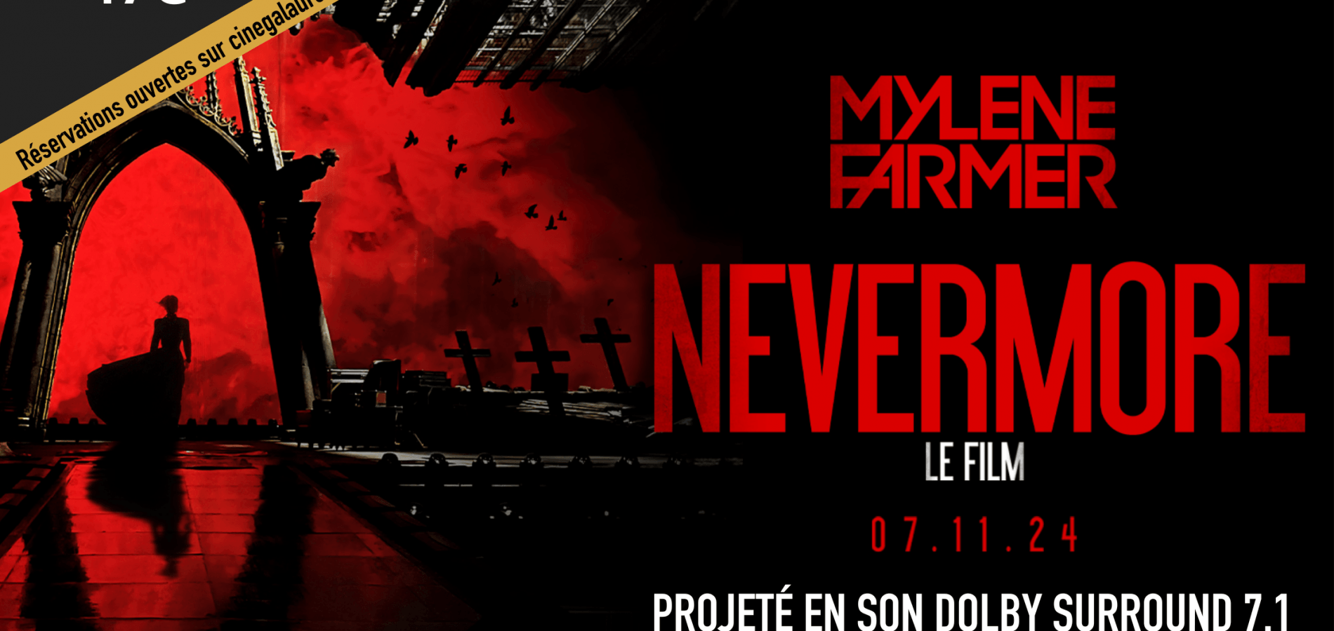 actualité Mylène Farmer - Nevermore - Le film