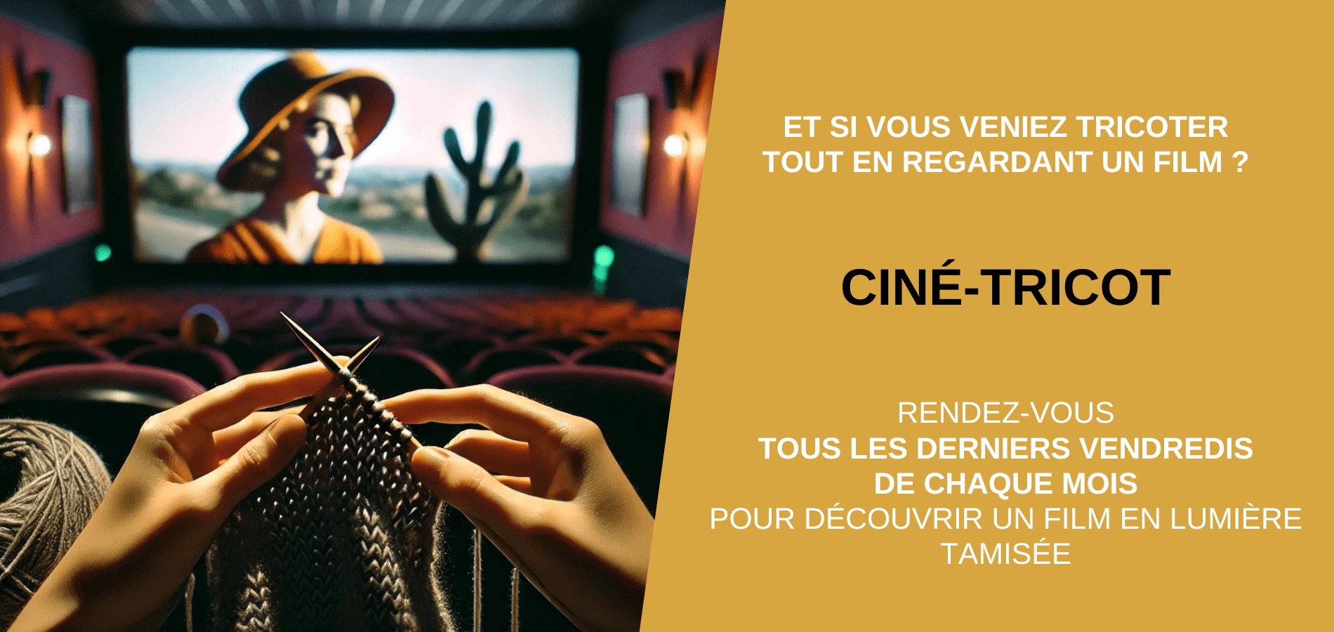 actualité Ciné-tricot