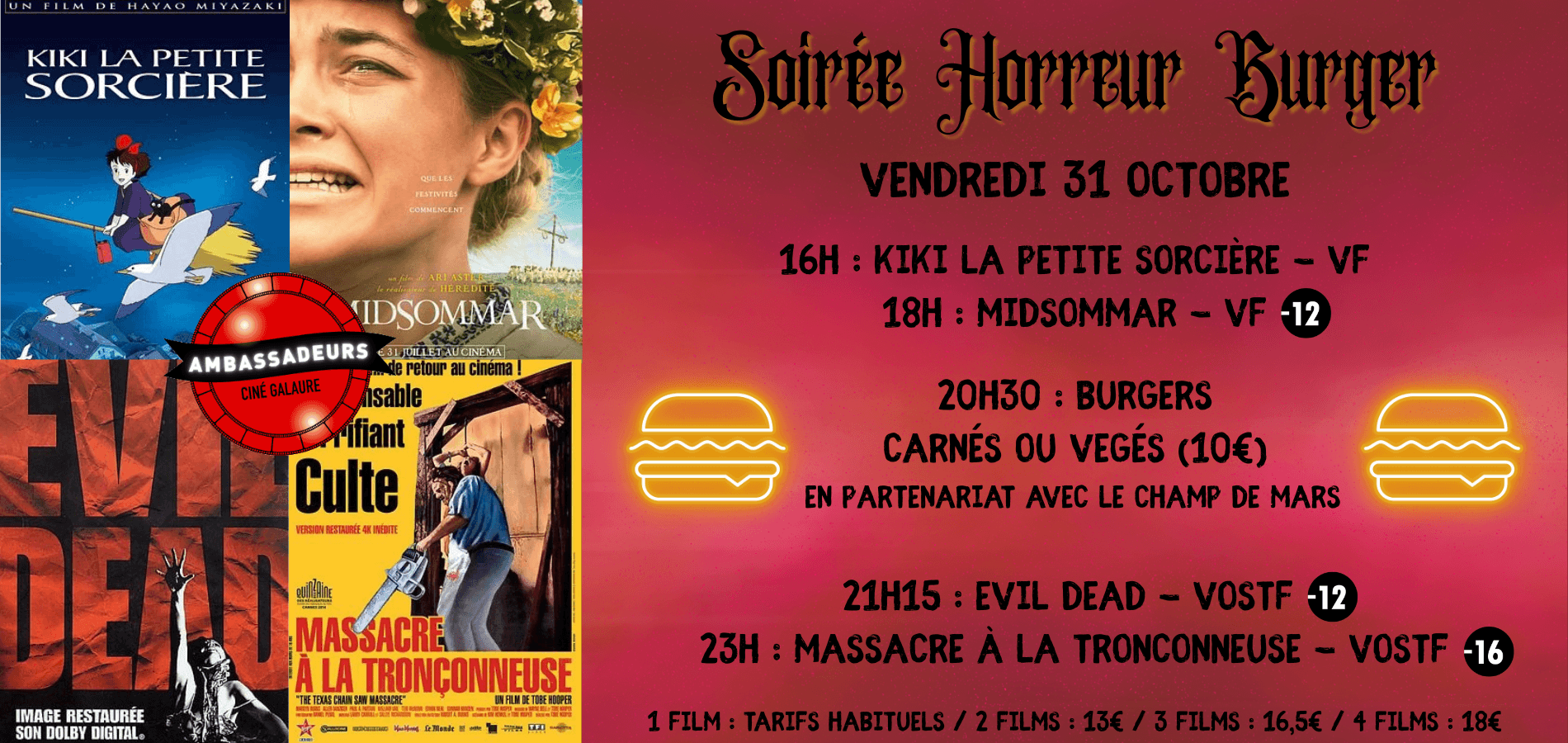 actualité Soirée horreur burger