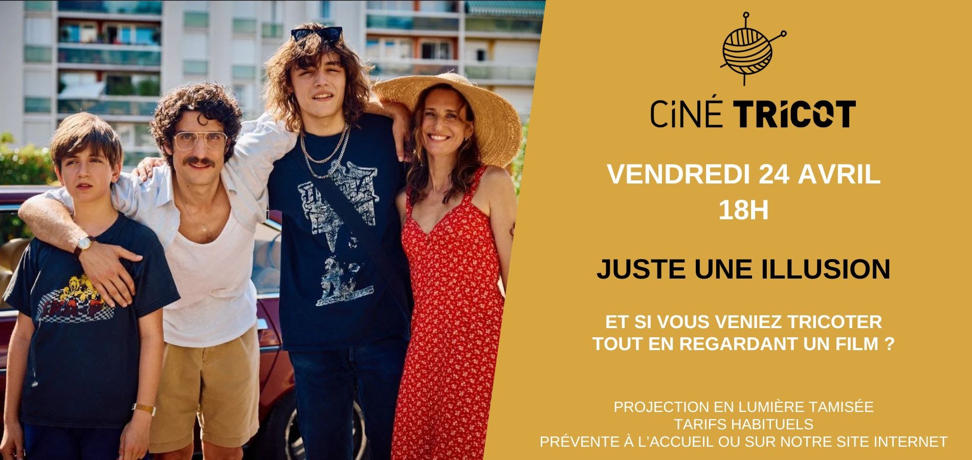 actualité Ciné Tricot !